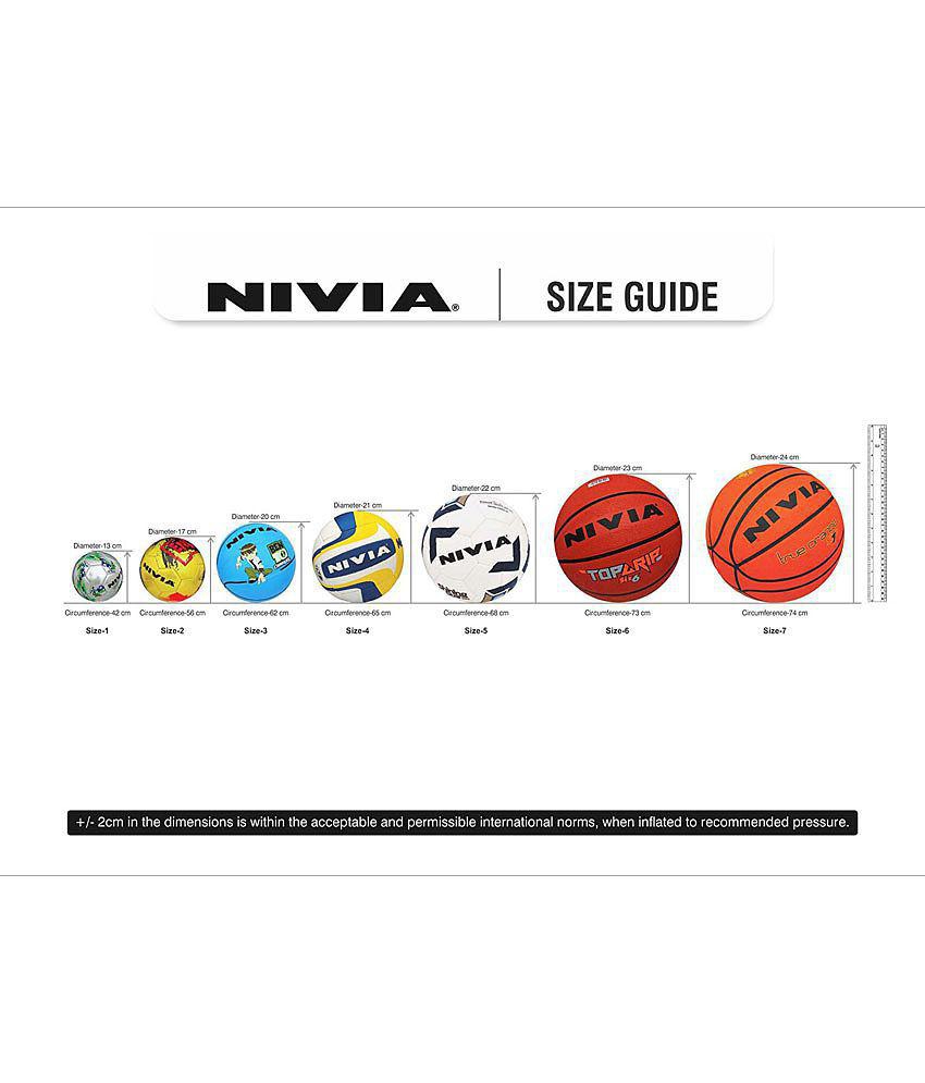 Nivia 6 Rubber Basketball - 6