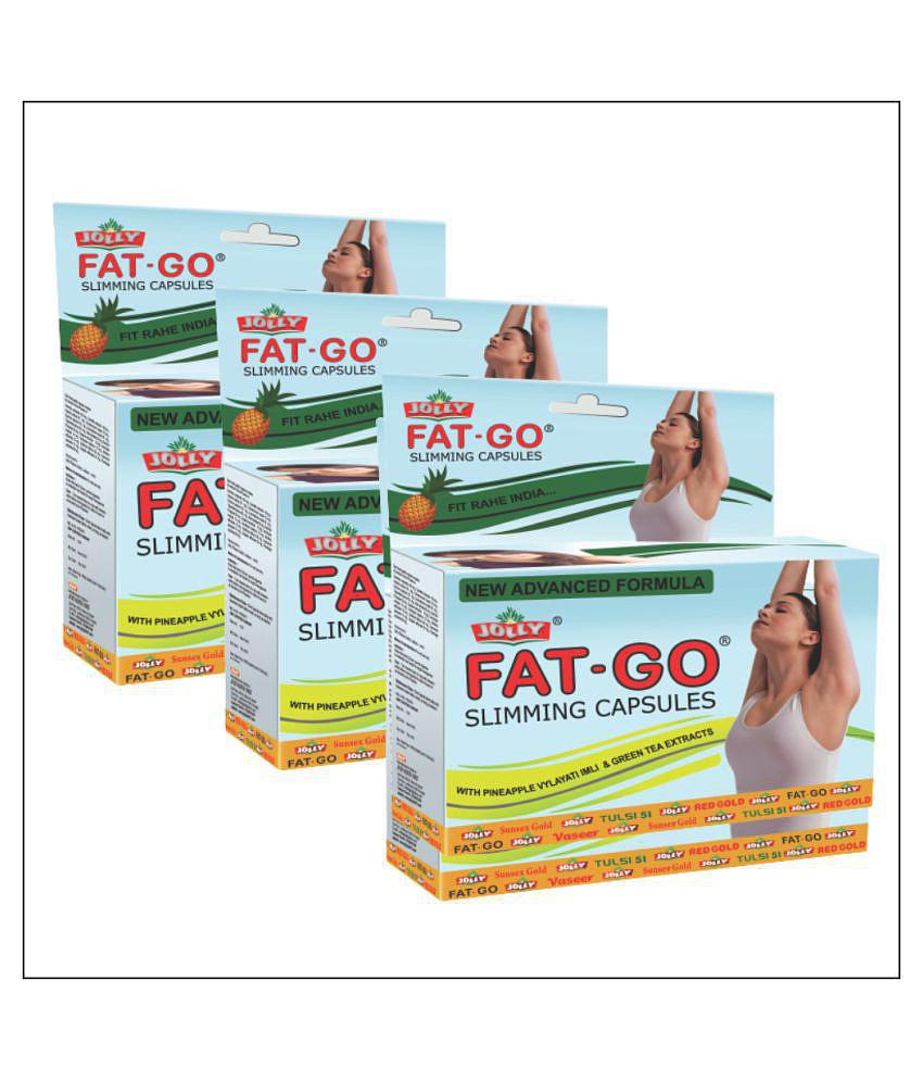 Jolly Fat Go Capsule - Pack of 3 Box Capsule 3 gm Pack of 3