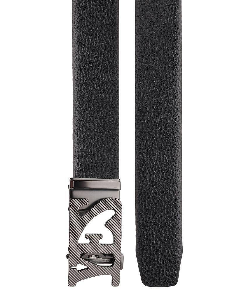 Best Men Zacharias - Black Leather Men's Casual Belt ( Pack of 1 ) - None 2025 at ShopCircuit | 