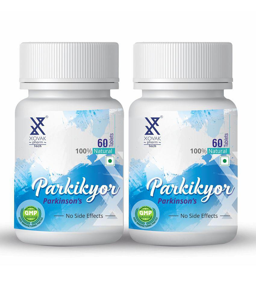 xovak pharmtech Ayurvedic Parkikyor For Parkinson Tablet 100 gm Pack Of 2