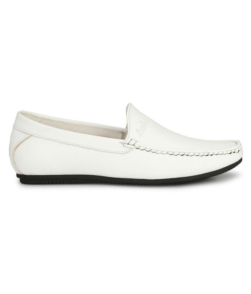 Modern Women Fashion Victim White Loafers - 12 2025 at ShopCircuit | ONDC