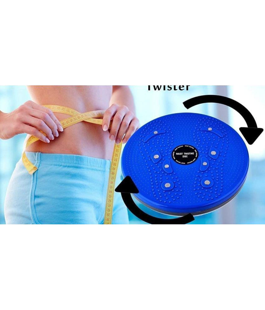 HSP ENTERPRISES Tummy Trimmer Single Spring Black Color With Tummy Twister Combo Pack Home Gym Equipment Fat Cutter Body Toner For Men And Women - Multi Color