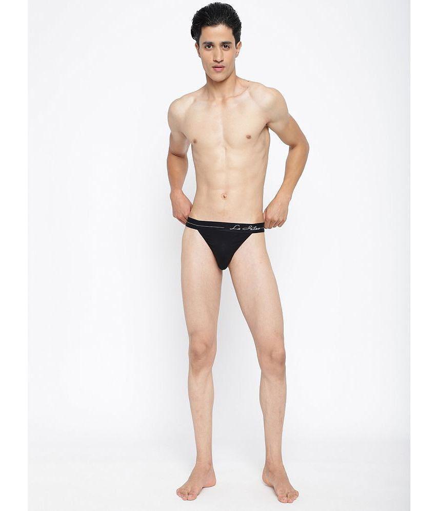 Sophisticated Men La Intimo Multicolor Cotton Mens Thongs ( Pack of 3 ) - None 2025 at ShopCircu