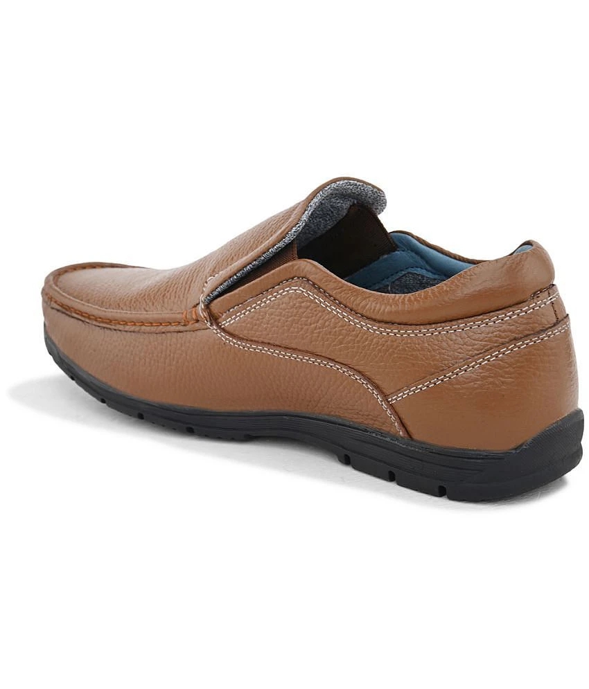 Top Men Fashion Victim Brown Mens Slip On Formal Shoes - None 2025 at ShopCircuit | ONDC