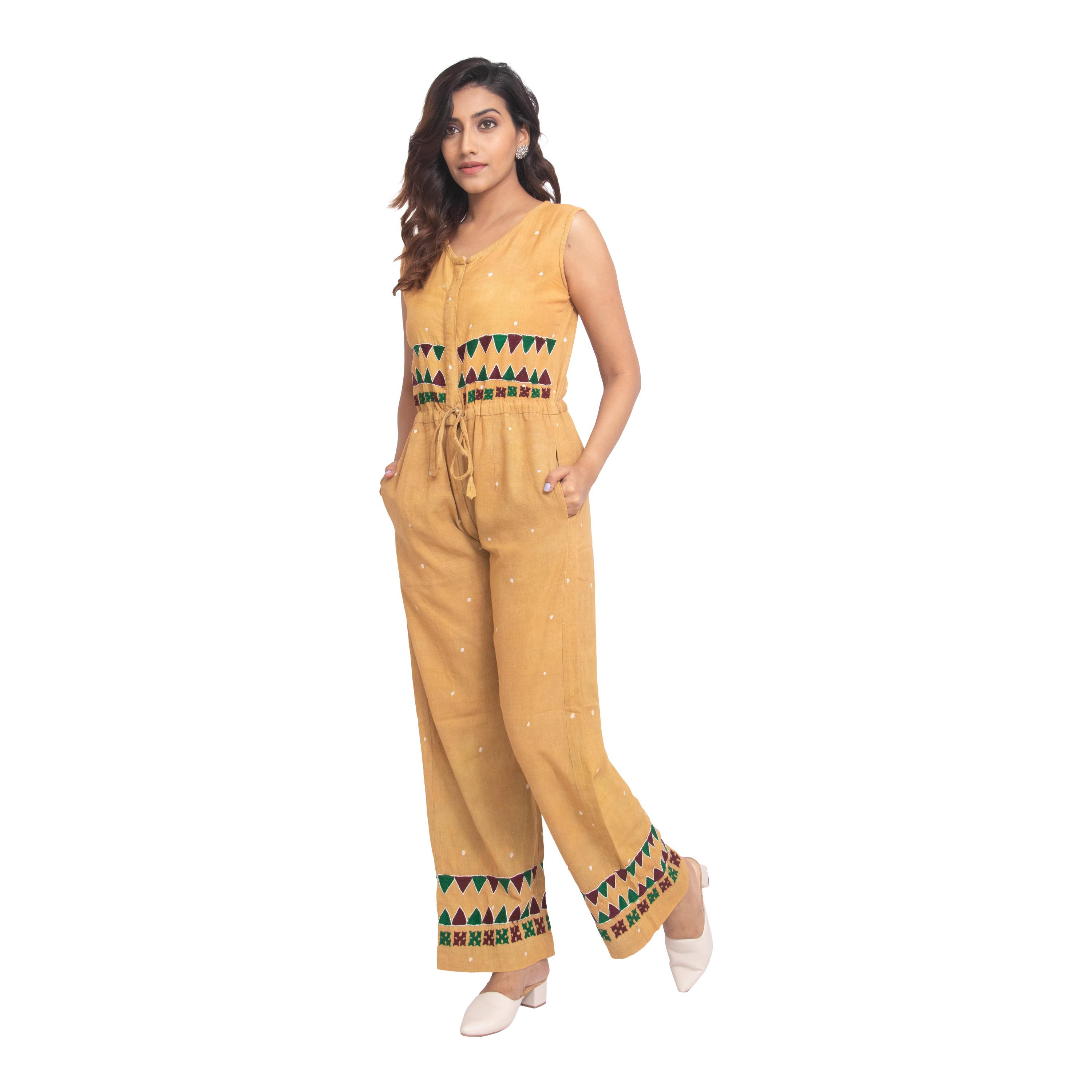 Kani Khadi Batik Jumpsuit - xl