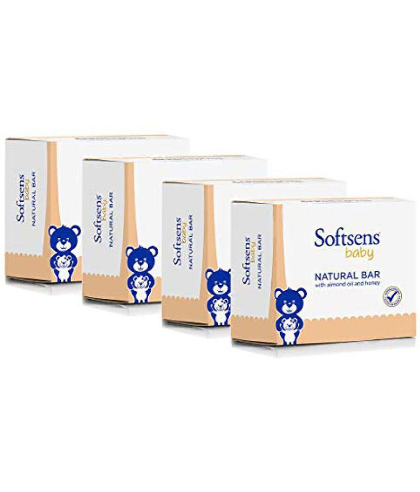 Softsens Natural Baby Soap 1200 g ( 4 pcs )