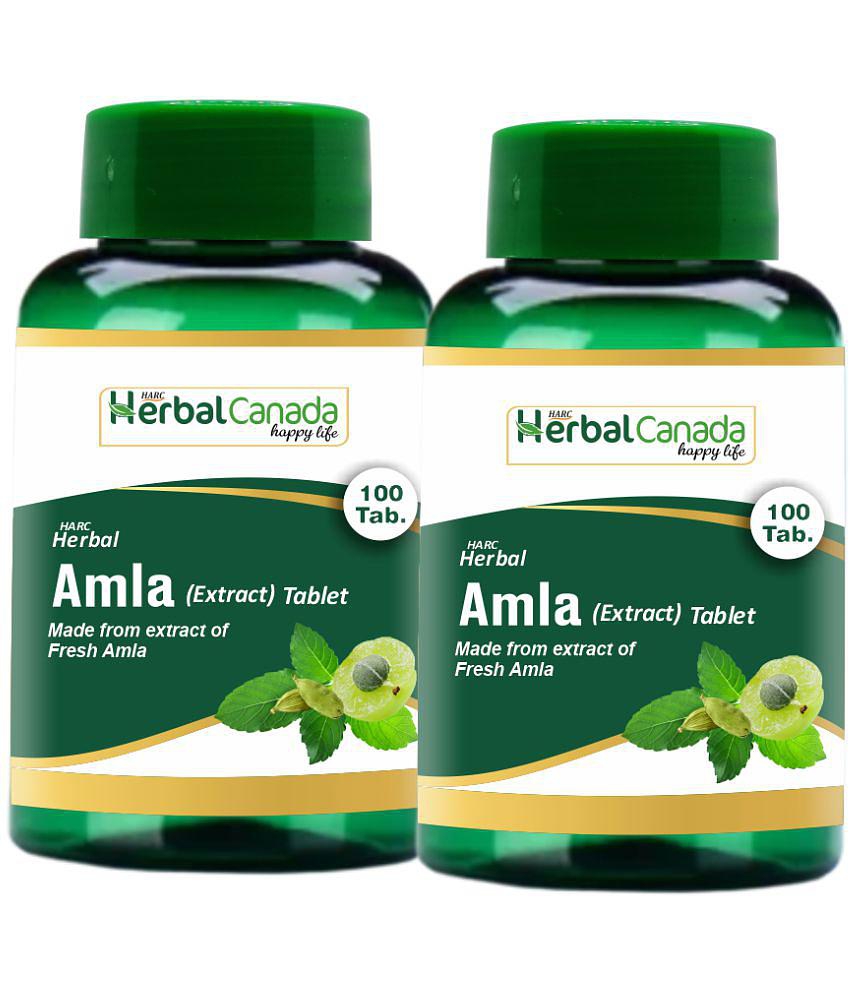 Herbal Canada Amla(100Tab) + Amla(100Tab) Tablet 200 no.s Pack Of 2