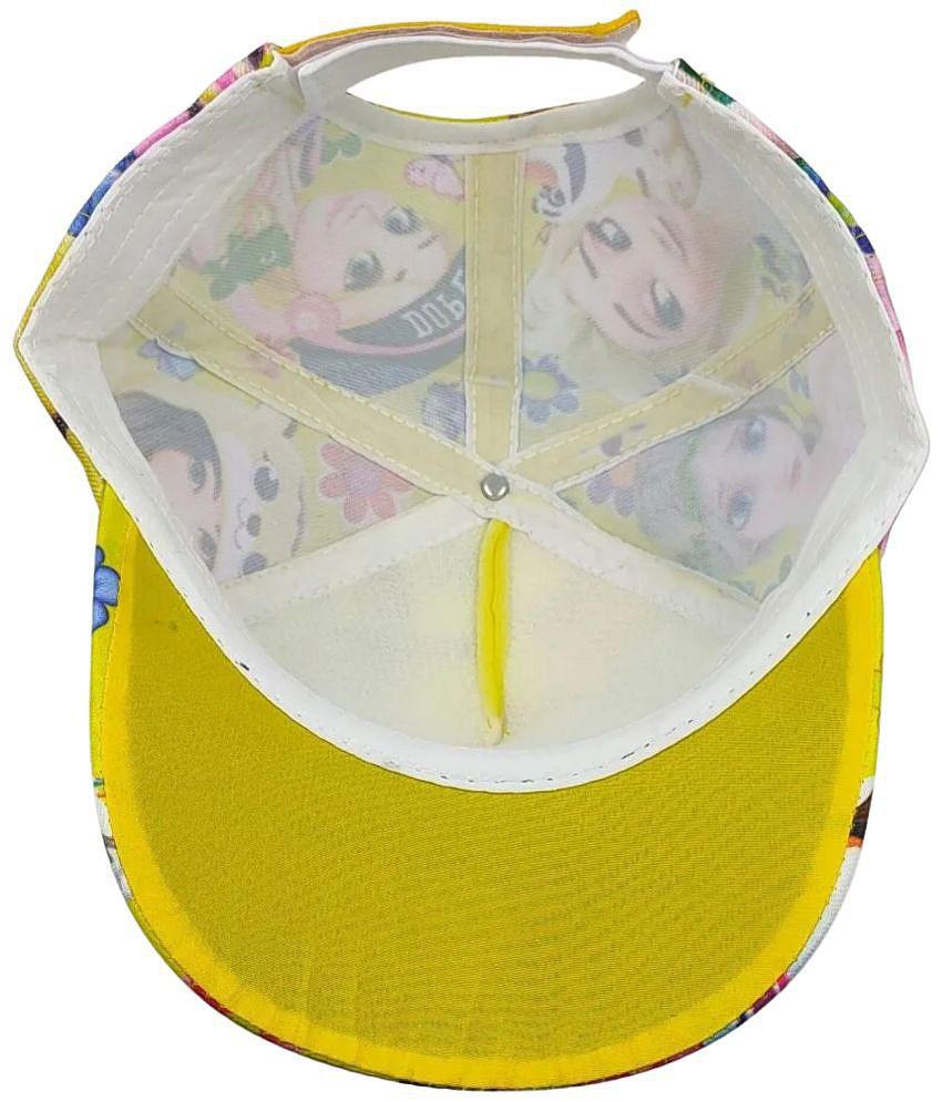Affordable Men Zacharias Unisex Kids Cotton Cap kc-16 (Yellow_1-5 Years) (Pack of 1) - None 2025