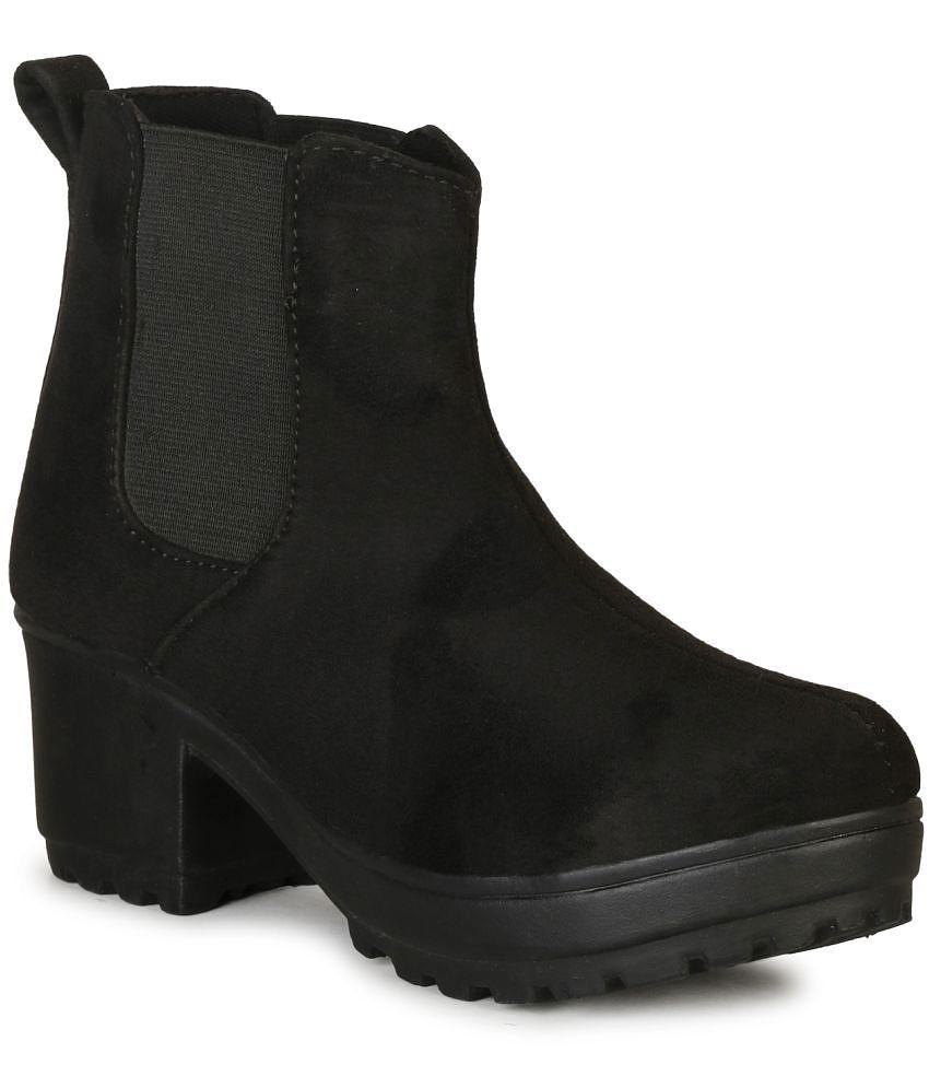 Commander - Black Women's Ankle Length Boots - None