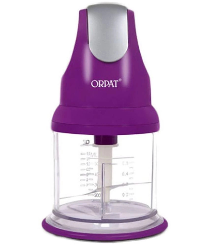 Buy Orpat Express Chopper Purple Electric Push Button Chopper 250w ...