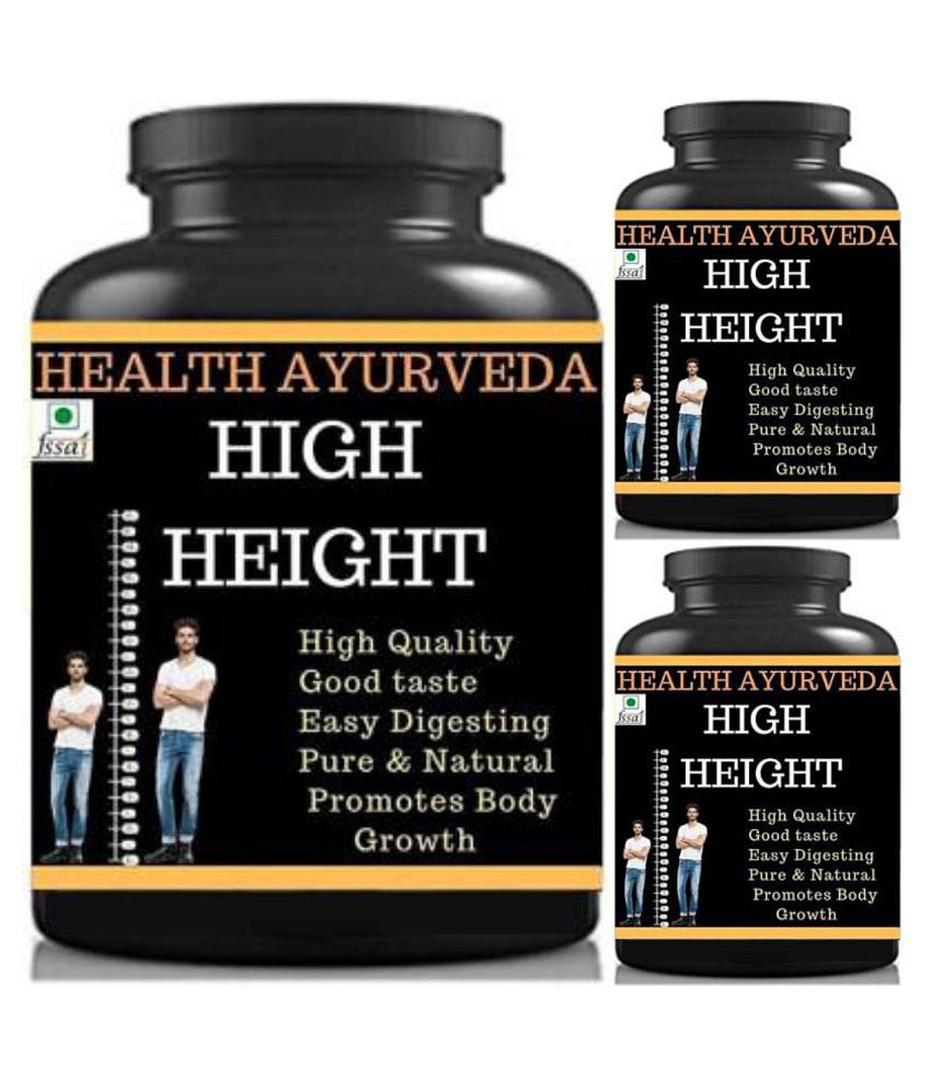 Hindustan Herbal high height vanilla flavor 0.3 kg Powder Pack of 3