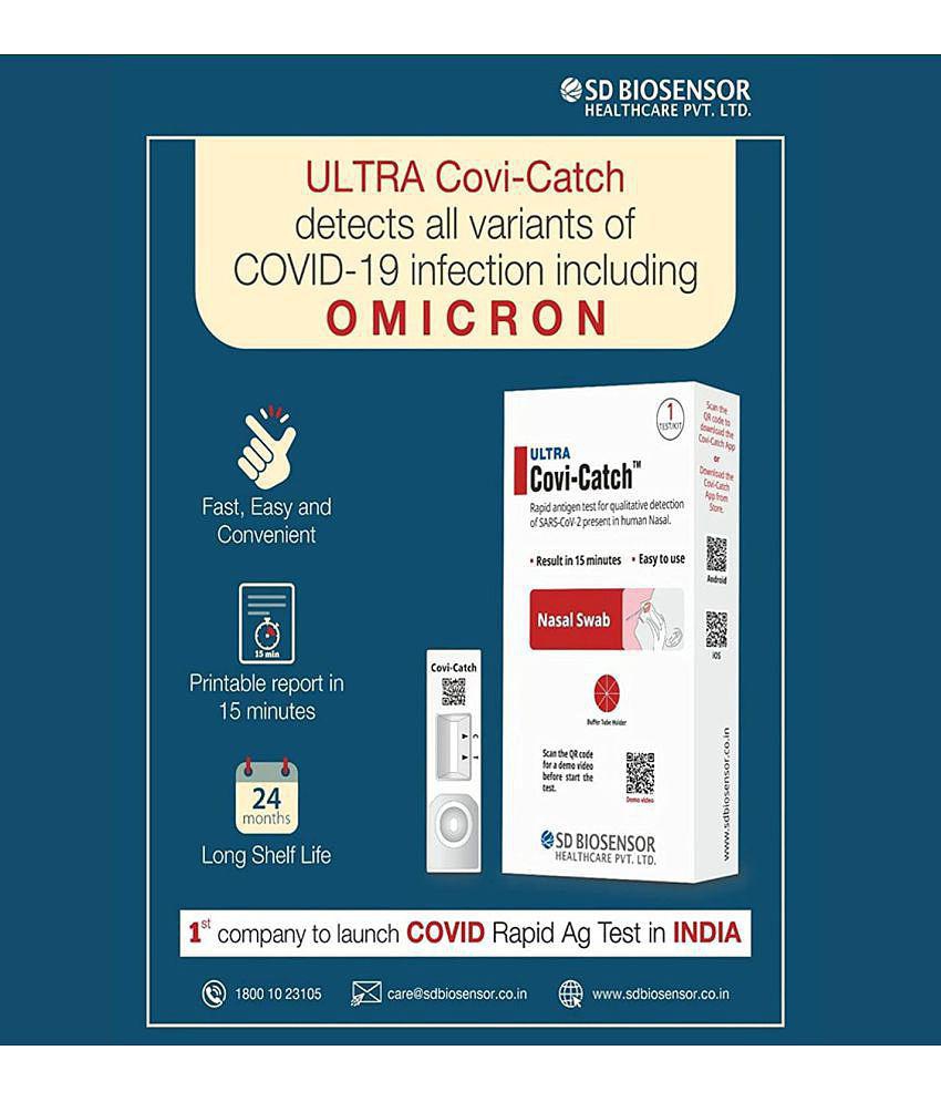 SD Biosensor ultra covi-catch Covi-Catch Expiry November 2023