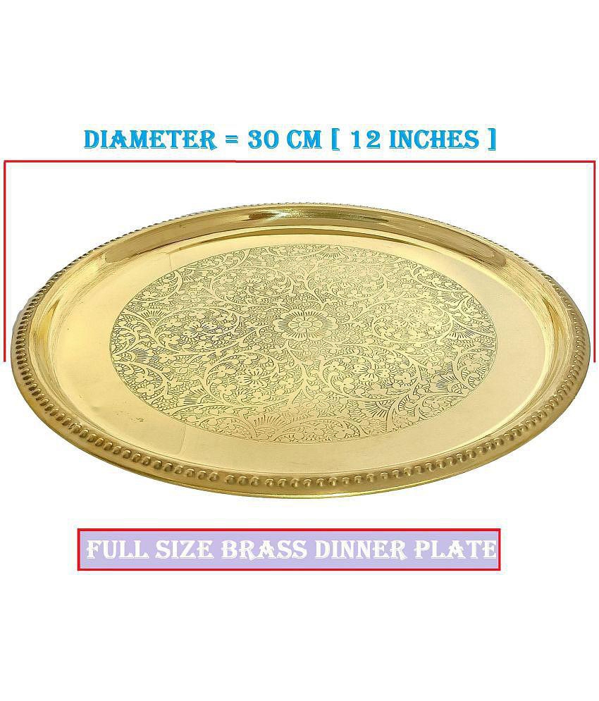 A & H ENTERPRISES 1 Pcs Brass Brass Full Plate - Brass