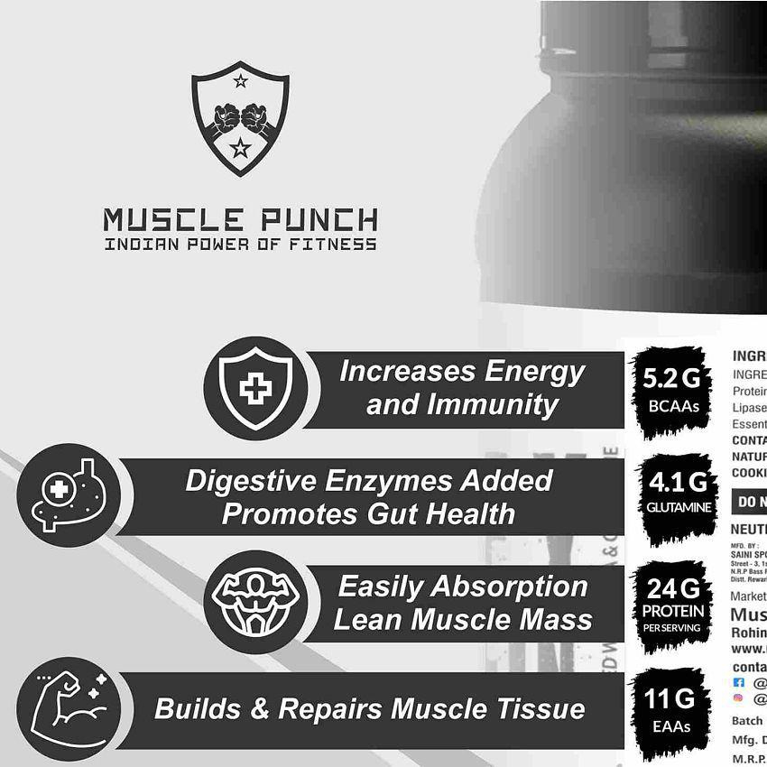 Muscle Punch | Premium Whey Protein Blend 1 kg