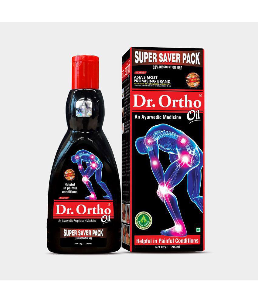 Dr. Ortho Ayurvedic Oil Super Saver Pack - 200ml Pain Relief Oil ( Pack of 1 )