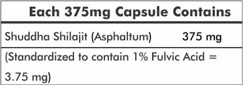 Way2Herbal Shilajit 120    Capsule 240 mg