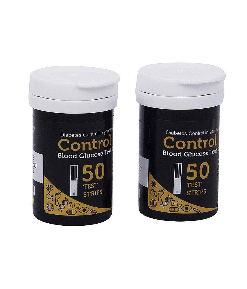 Control D 100 Sugar Test Strips 50X2 Expiry -05/2023