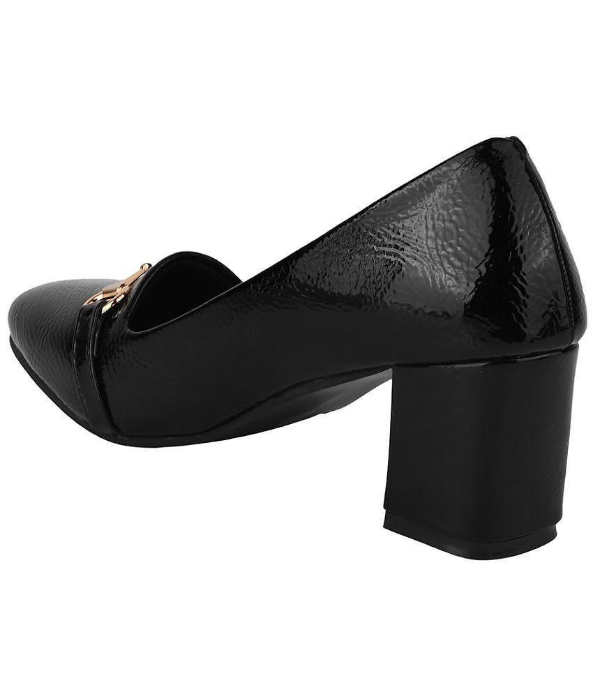 Shoetopia - Black Women''s Pumps Heels - None