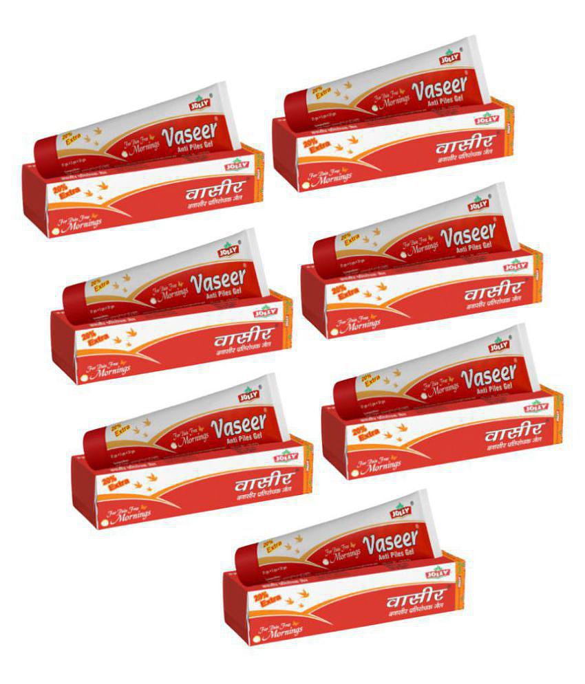 Jolly pack of 7 Anti-Piles Vaseer Gel 7 gm Pack Of 7