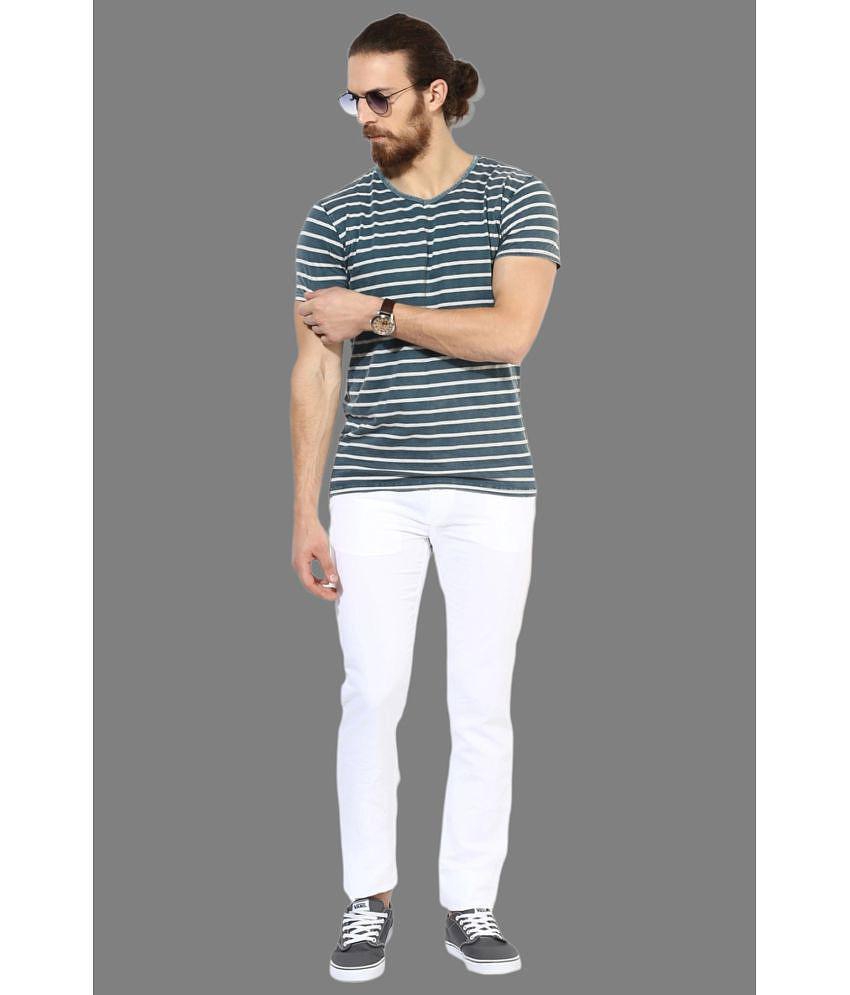 Lawson - White Denim Skinny Fit Men's Jeans ( Pack of 1 ) - None