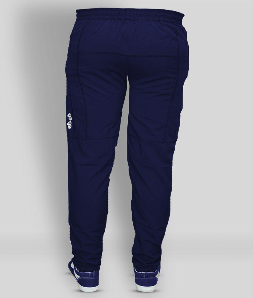 Forbro - Navy Blue Polyester Men's Trackpants ( Pack of 1 ) - XL