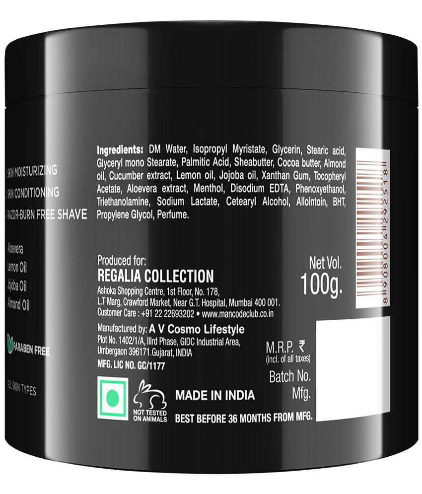 Mancode Mens Balm Shaving Cream 100 mL