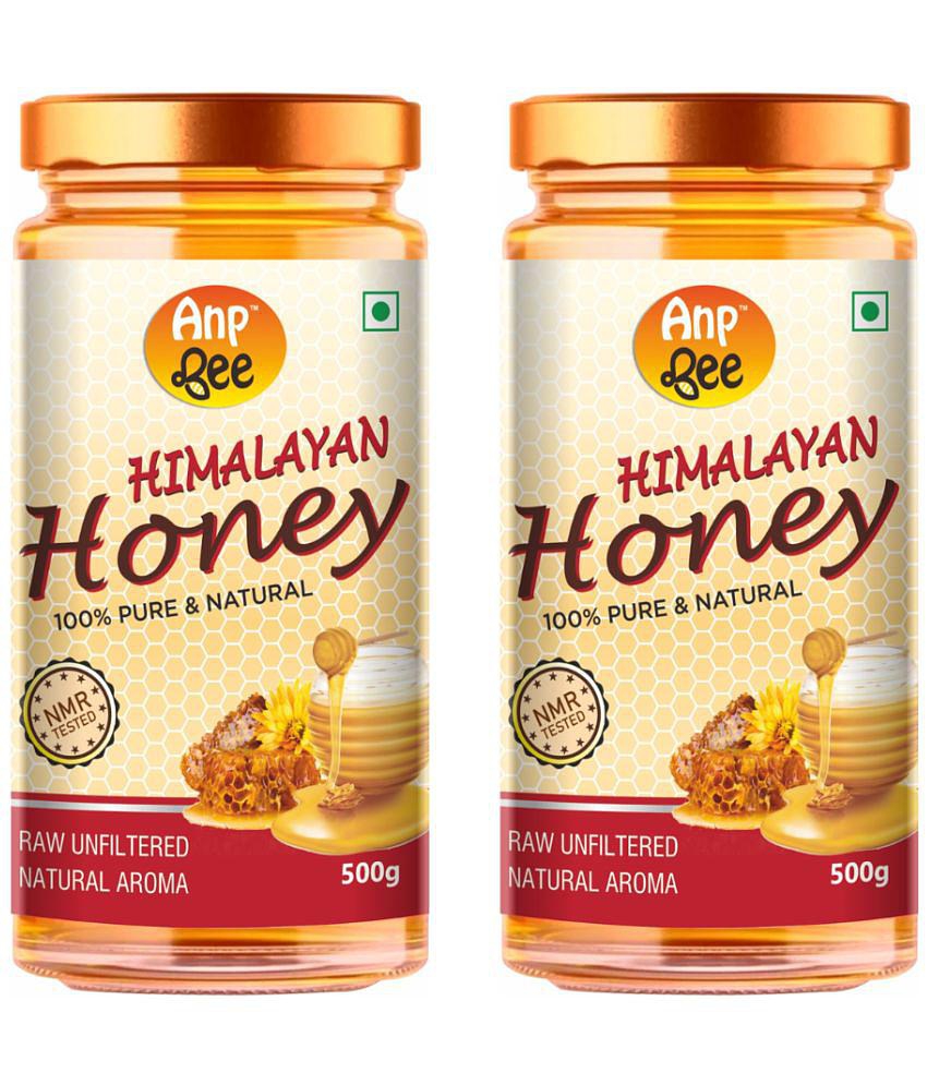 ANP BEE Honey Raw Himalayan Honey 500 g Pack of 2