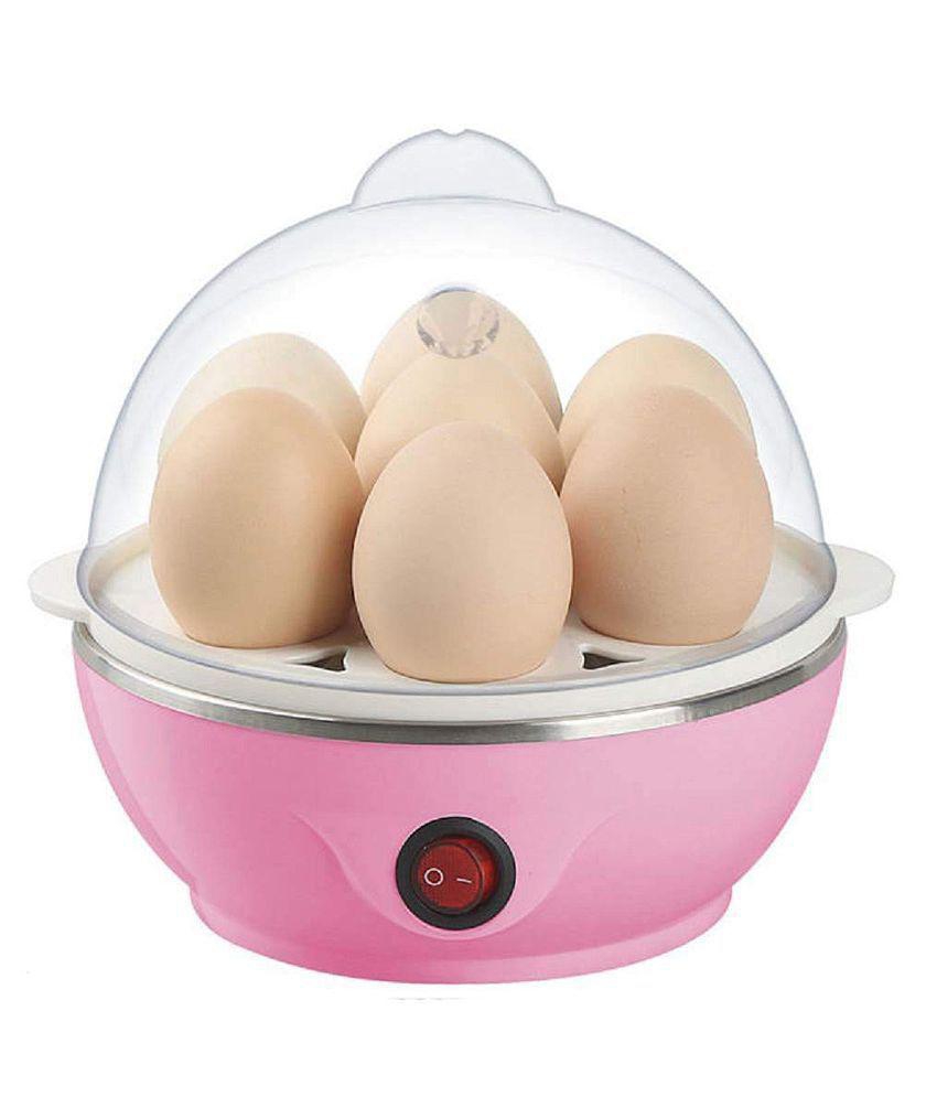 HSR Egg Boiler Electric Automatic Off 7 Egg Poacher for Steaming, Cooking Also Boiling and Frying, Multi Colour