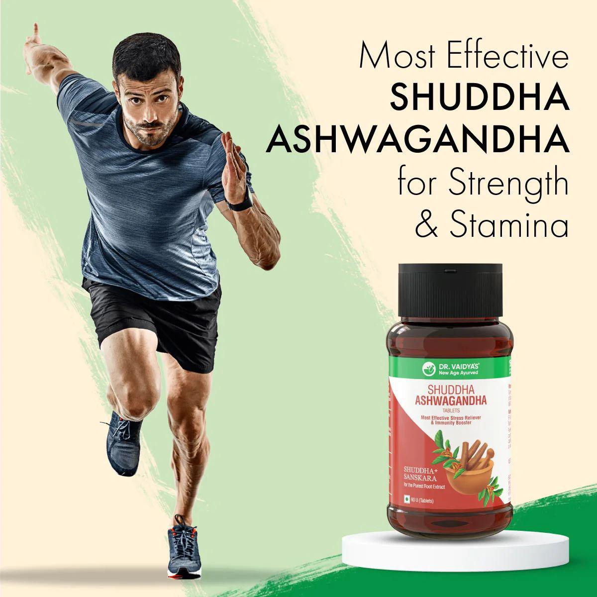 Shuddha Ashwagandha: Most Effective Stress Reliever & Immunity Booster 1 Month