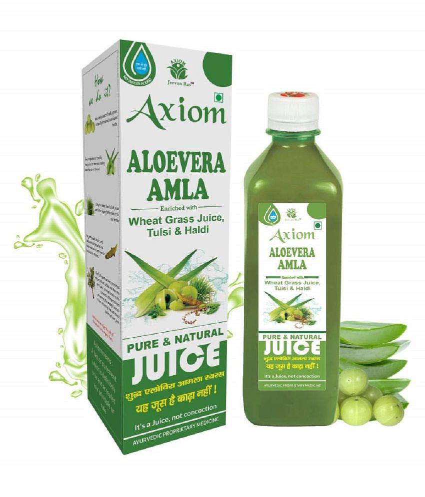 Axiom Aloevera Amla Juice 500ml (Pack of 2)