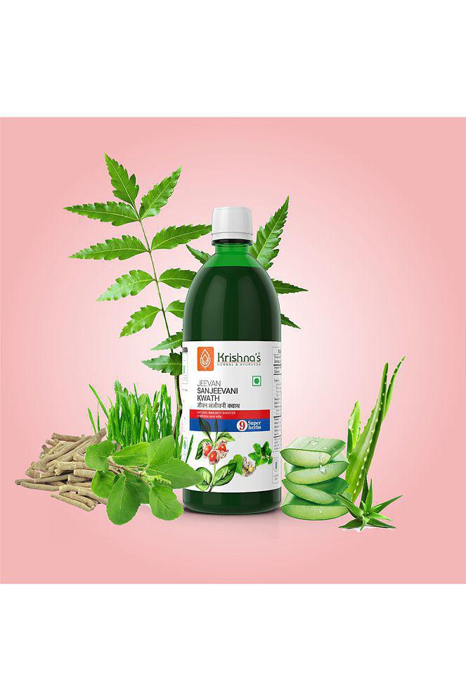 Krishna's Herbal & Ayurveda Jeevan Sanjeevani Kwath 500ml