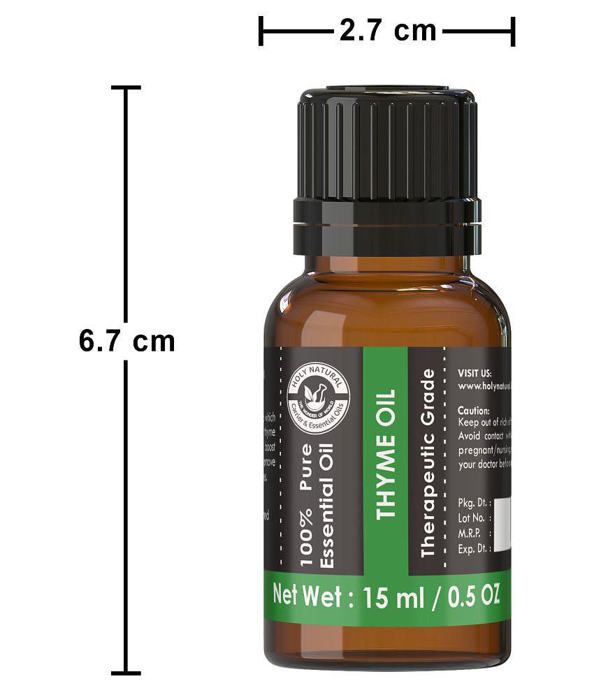 Holy Natural Thyme Essential Oil 15 mL