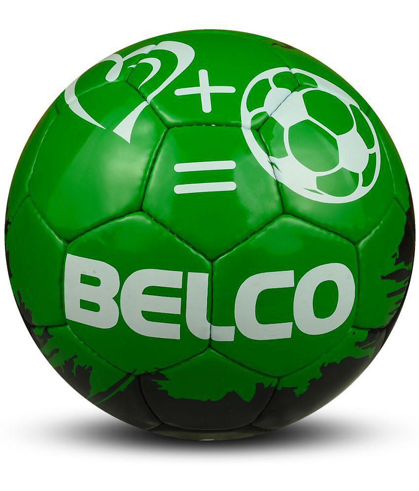 Belco - Green PVC Football ( Pack of 1 ) - 5