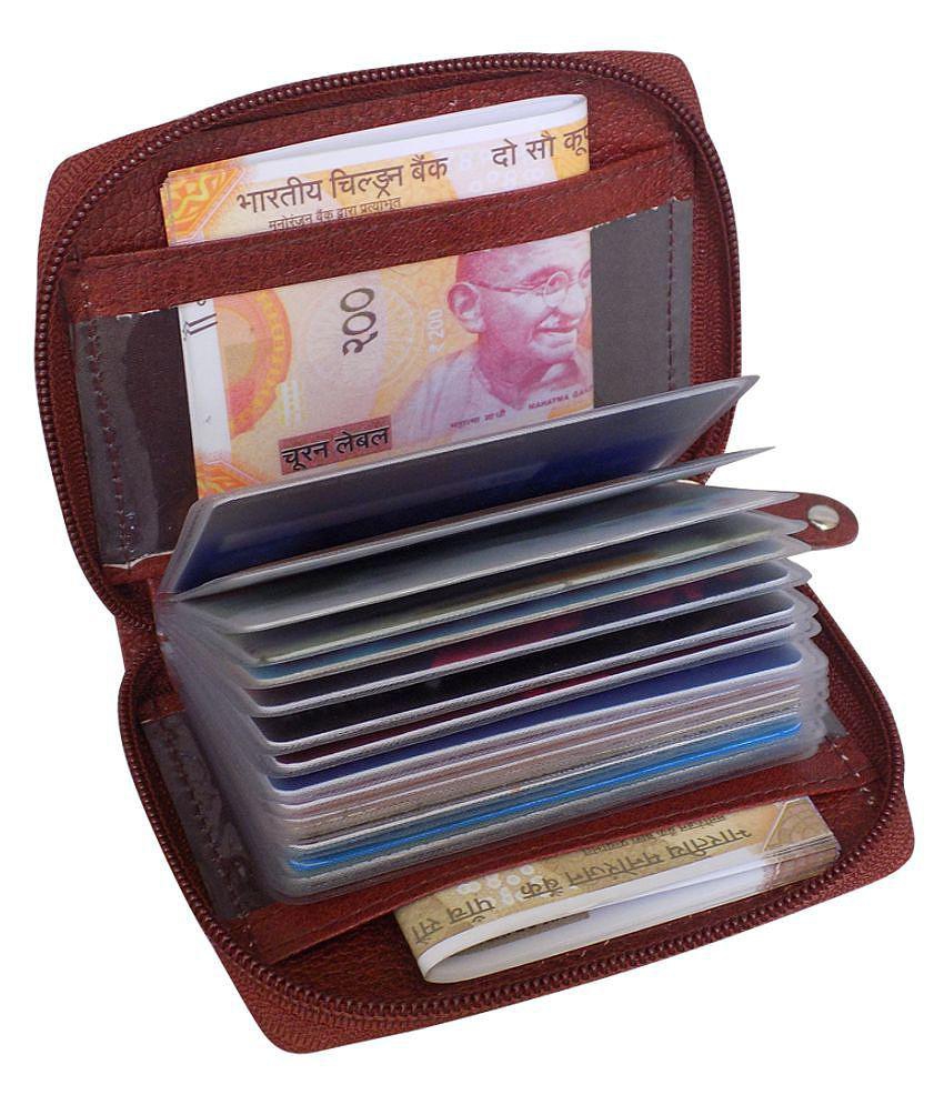 Stylish Men STYLE SHOES Brown Card Holder - Brown 2025 at ShopCircuit | ONDC