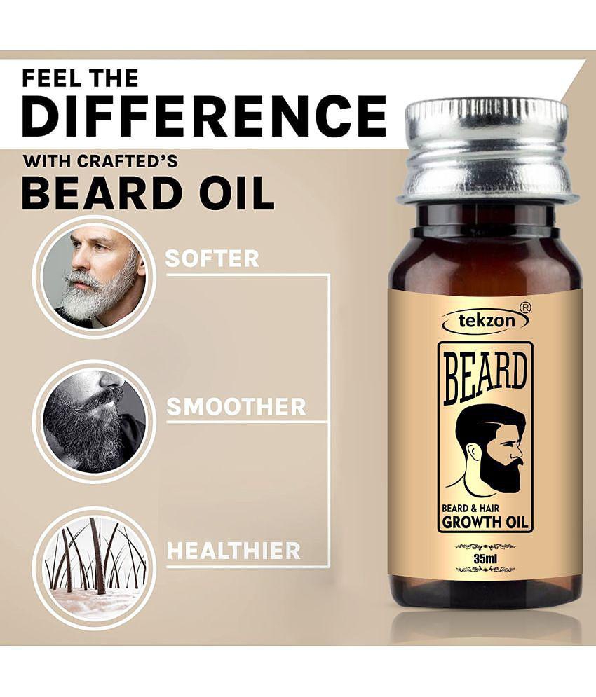 TEKZON Powerfull Beard Oil for Growth 35 ml Pack of 3