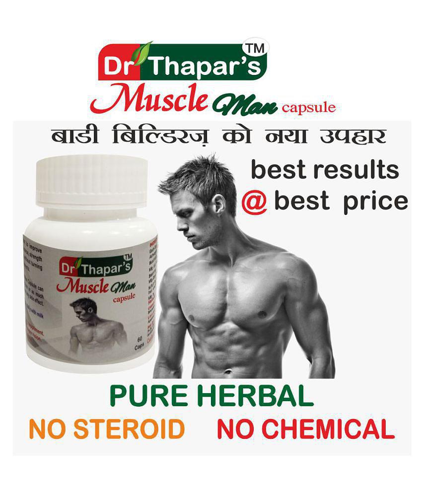 Muscle Man Dr. Thapars Herbal 60 Capsule 500 mg