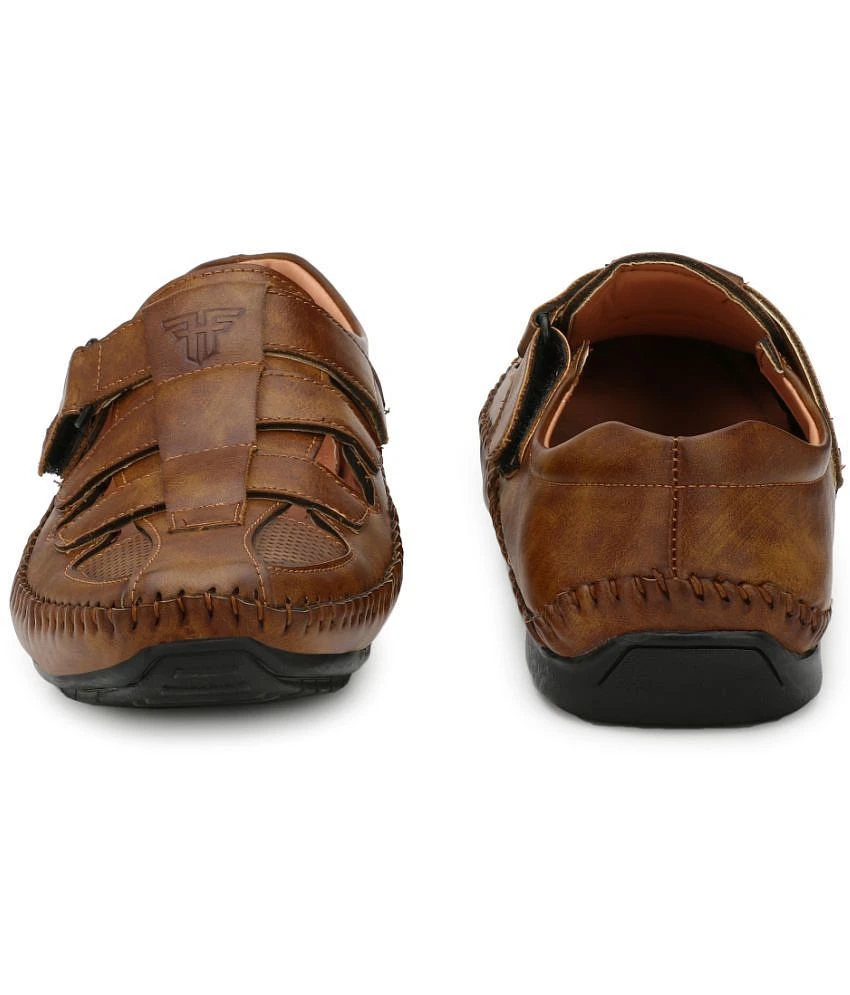 Sophisticated Women Fashion Victim - Brown Mens Sandals - None 2025 at ShopCircuit | ONDC
