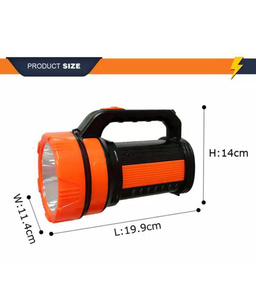 Rock Light - Above 50W Rechargeable Flashlight Torch ( Pack of 1 )