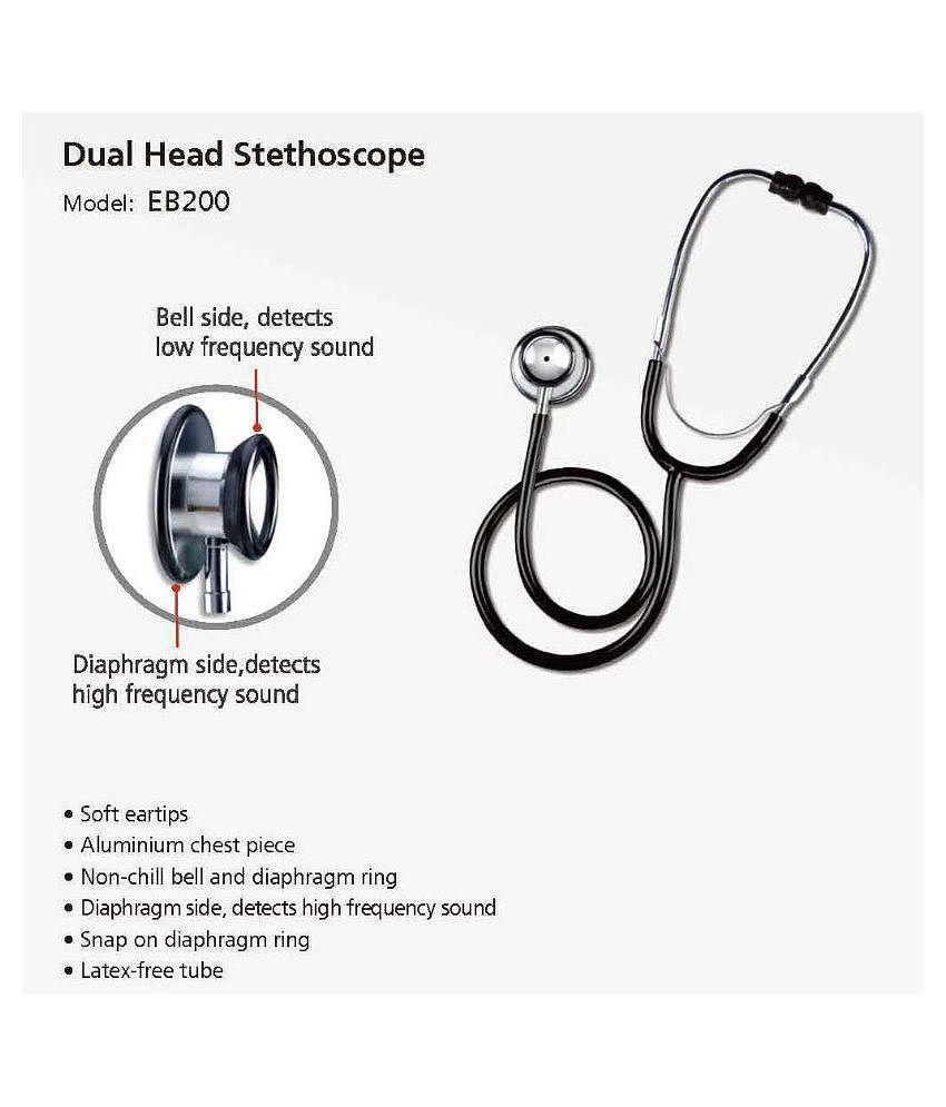 Rossmax Stethoscope With Dual Head For Adult and Pediatric EB200