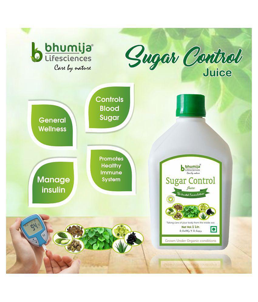 BHUMIJA LIFESCIENCES Sugar Control Juice  Health Drink Liquid 1 l