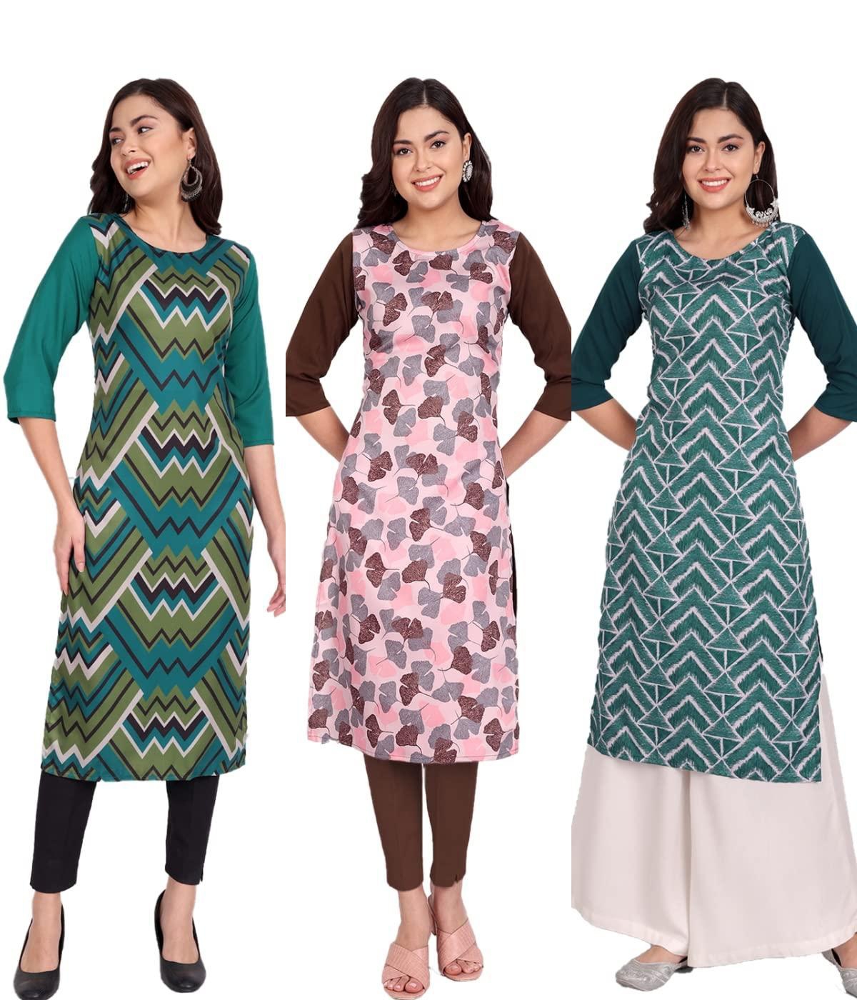 Buy Craftsvilla Women's Cotton Blend Heavy Embroidered Beige & Pink Salwar  Suit at Amazon.in