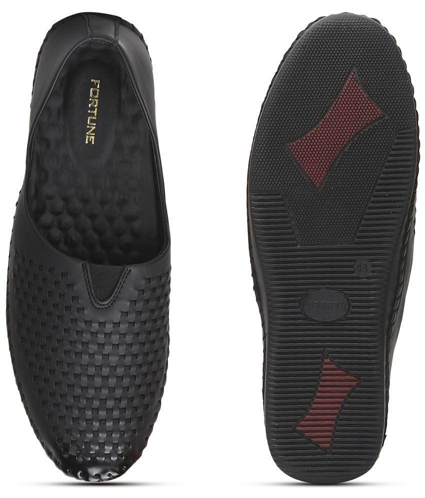 Luxurious Men Liberty - Black Mens Slip-on Shoes - None 2025 at ShopCircuit | ONDC