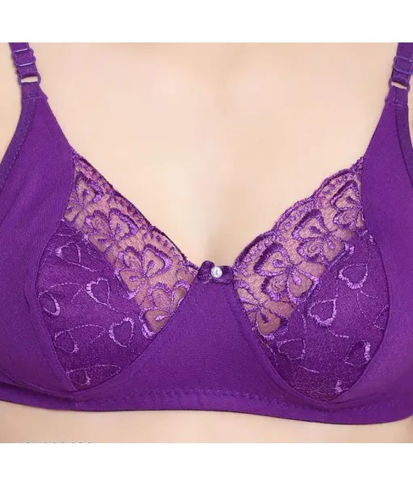Best Men Kiran Enterprises Pack of 2 Lace Womens Everyday Bra ( Multicolor ) - None 2025 at Shop