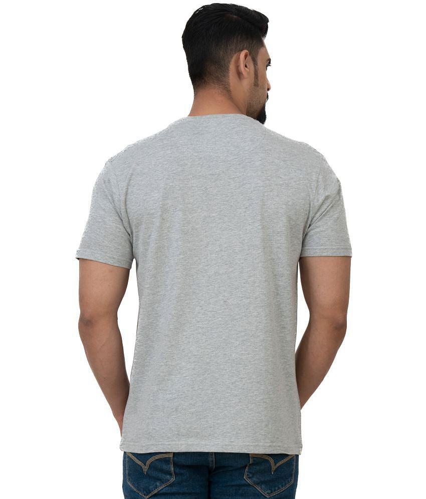 Best Women Cotstyle - Grey Cotton Regular Fit Men's T-Shirt ( Pack of 1 ) - None 2025 at ShopCir