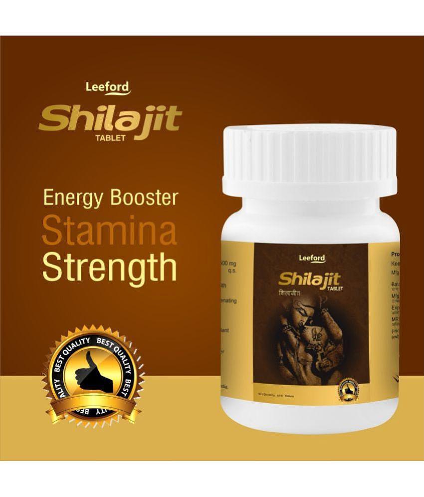 Leeford Shilajit Tablets Pack of 2 ( 60 Tab Each)