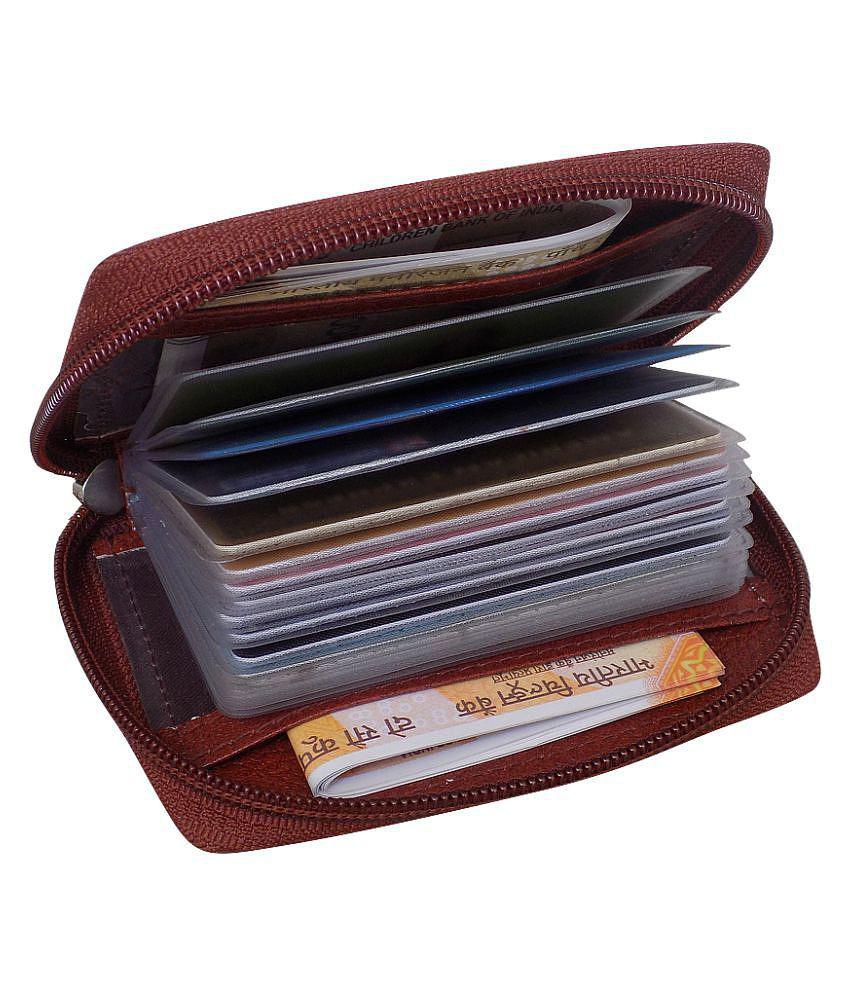 Stylish Men STYLE SHOES Brown Card Holder - Brown 2025 at ShopCircuit | ONDC