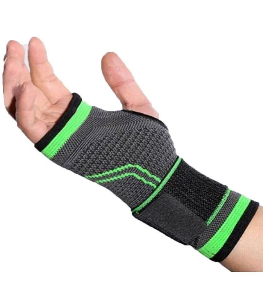 Geeo Gym Gloves for Men Workout - Weight Lifting Workout Gloves with Wrist Support | Provided Full Protection to Palm Breathable | Nylon Padded Gloves Half Finger (Pam Gloves Green) - None