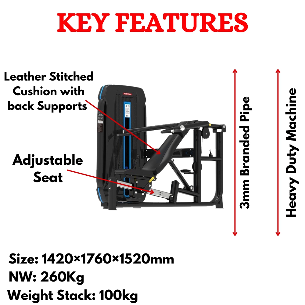 Premium Adjustable Chest Press Machine- ETS-001A