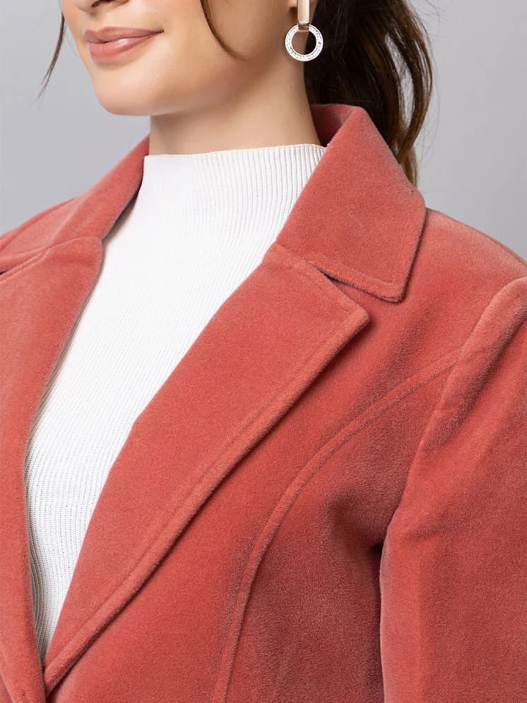 Top Women YHA - Tweed Pink Trench Coats Pack of 1 - None 2025 at ShopCircuit | ONDC