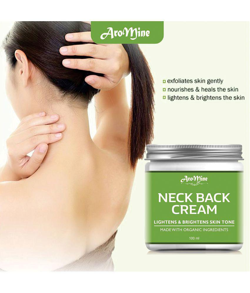 Aromine Neck Back Cream For Whitening Lighten and Brightening Cream Hand Cream 100 mL